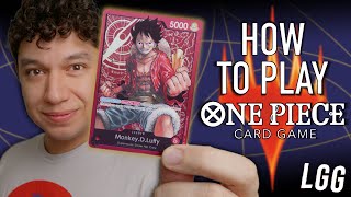 How to Play One Piece Card Game TCG from a Magic The Gathering Player [upl. by Miarhpe]