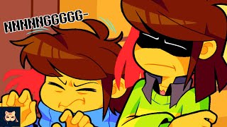 Frisk cant open the Menu l Twin Runes Epi 39  DeltaruneUndertale Comic Dub [upl. by Ardnahsal]