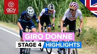 Big GC Shakeup  Giro Donne 2022 Stage 4 Highlights [upl. by Issirk]