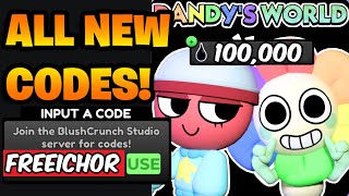 NEW CODES ALL WORKING CODES FOR DANDYS WORLD IN NOVEMBER 2024 ROBLOX DANDYS WORLD CODES [upl. by Alexandra]