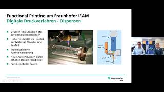 Webinar »Functional Printing  Materialien und Prozesse für die Funktionsintegration« [upl. by Neeka]