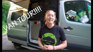 Van Tour Check out my RV van Hedwig [upl. by Yerfdog]