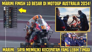 Brutal Ducati Protes Luca Marini Finis 10 Besar Luca Marini Memiliki Kecepatan yang Lebih Tinggi [upl. by Aseek]