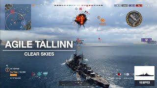 Agile Tallinn World of Warships Legends Xbox Series X 4K [upl. by Farrish465]