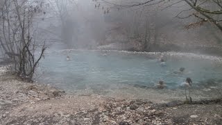 The hot spring of Warmbad in Villach Austria [upl. by Gerianna]