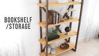 DIY Bookshelf  Storage amp Organization [upl. by Naarah]