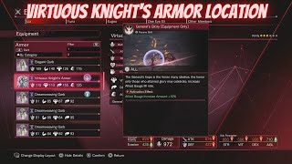 Sword Art Online Last Recollection Virtuous Knights Armor Location100 Fights [upl. by Eleaffar]