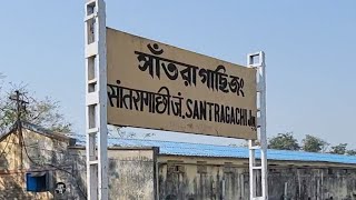 Santragachi Junction railway station 12821Dhauli Express Arriving Departing Indian Railways 4k HD [upl. by Meekyh813]