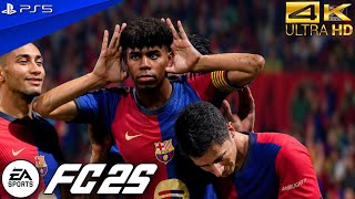 PS5 EA FC 25 Official Gameplay  Barcelona vs Liverpool  4K60FPS FIFA 25 [upl. by Samaria]