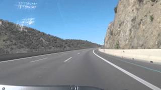 La Jonquera Spain to Le Boulou France by E15 Motorway [upl. by Raynold524]