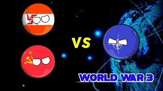 Ultimate World War 3 In Nutshell💀🔥  NATO VS USSR☠ shorts geography countryballs [upl. by Zingale917]