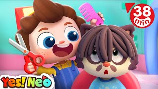 Babys First Haircut👶  Hair Cutting  Good Habits  Nursery Rhymes amp Kids Songs  Yes Neo [upl. by Selrahc]