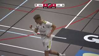 Nykvarn IF vs AIK IBF Highlights SSL Omgång 5 [upl. by Jasmin]