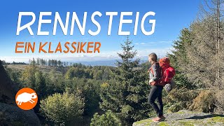 Wandern am Rennsteig  Deutschlands ältester Höhenwanderweg [upl. by Llerrahs150]