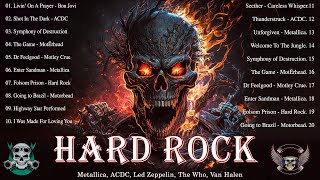 Greatest Hard Rock 80s 90s Collection 🎸Metallica ACDC Bon Jovi 🎻 Most Popular Hard Rock Songs Ever [upl. by Home545]