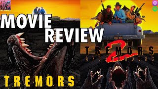 Tremors  Tremors 2 Aftershocks  MOVIE REVIEW [upl. by Dranreb]