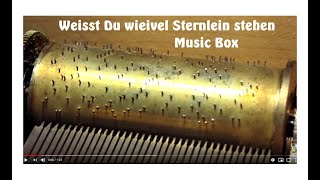 🌸Music Box🌸Weisst Du wieviel Sternlein ampTreu amp Redlichkeit Lullaby Spieluhr Baby Schlaflied [upl. by Larine]