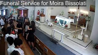 Funeral Service for Moira Bissolati at 11am [upl. by Schiff253]