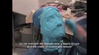 How to make a life casting of a face [upl. by Berny]