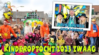 Carnaval Zwaag  Kinderoptocht 2023 [upl. by Ezeerb]