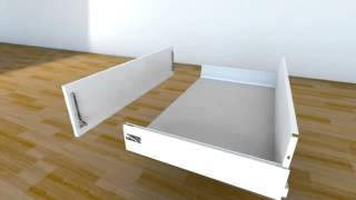 Blum Intivo Kitchen Drawer Runners  From HPP [upl. by Cirred616]