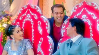 Taaron Ka Chamkta Gehna Ho  Wedding Song  Shahrukh Khan Salman Khan Madhuri Dixit  Udit Narayan [upl. by Shoshanna]