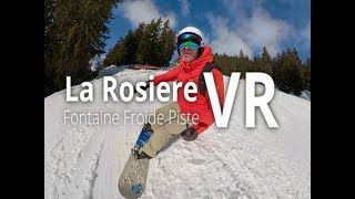 La Rosiere  Fontaine Froide VR [upl. by Bondie]