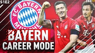 FIFA 17  Bayern Munich Career Mode  Episode 2  NEW SIGNING SUPER SANCHES [upl. by Ide]