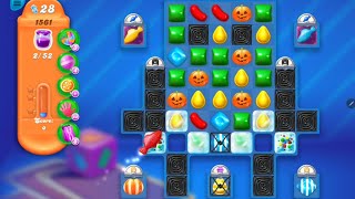 candy Crush soda Level  1561  Hard level [upl. by Aerdnahs960]