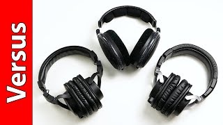 Sennheiser HD 600 vs Yamaha HPHMT5 vs Yamaha HPHMT8 [upl. by Ayama]