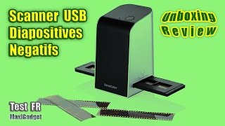 Test Déballage Scanner USB Diapositives et Négatifs [upl. by Madanhoj]