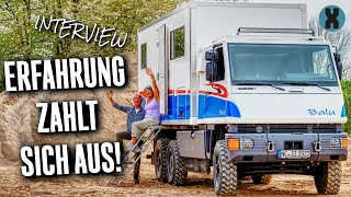 ExMilitär Lkw umgebaut zum Reisemobil – Geheimtipp Bucher Duro – Interview [upl. by Dynah]