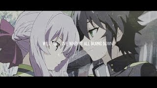 Owari no Seraph YuuNoa  Let it burn [upl. by Epoh]