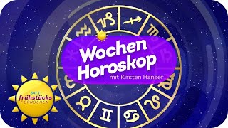 Ungute Denkweisen verlassen  das Wochenhoroskop vom 0811  1211  SAT1 Frühstücksfernsehen [upl. by Child981]