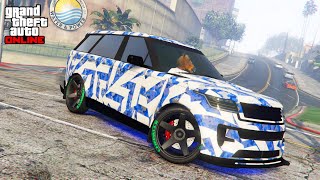 TUNENANDO LA NUEVA GALLIVANTER BALLER STD GTA 5 ONLINE [upl. by Notsrik]