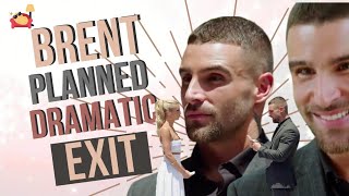 Brent Planned His Dramatic Exit From the MAFS Final Vows MAFSAu [upl. by Howlan6]