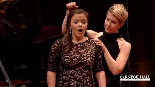 Joyce DiDonato Master Class January 2016 Mozart’s “Non so più cosa son cosa faccio” [upl. by Lihas]