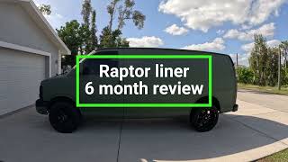 Raptor Liner DIY paint job 6 month review [upl. by Tessa]