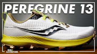 SAUCONY PEREGRINE 13 First Run amp First Impressions Review  Best Ever Peregrine  Run4Adventure [upl. by Osner]