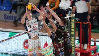 💥🏐 HIGHLIGHTS  Cucine Lube CivitanovaItas Trentino 03 8° turno di SuperLega [upl. by Yelyr74]