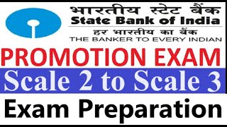 SBI Promotion Exam Scale 2 To Scale 3 Exam Preparation [upl. by Ecidna254]