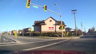 Driving in Ladner  Delta British Columbia Canada  Outside of Vancouver 4K UHD [upl. by Atiekram510]