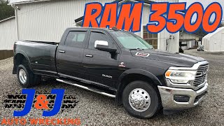 2019 Ram 3500 Laramie Dually Part Out J amp J Auto Wrecking Test Video Stock  PKDG315 [upl. by Eniamert]