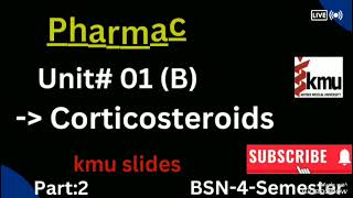 Corticosteroids part2 unit01 bsn4Semester dexamethasone hydrocortisone [upl. by Airenahs]