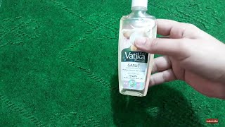 Vatika Garlic Hair Oil  Benefits And Uses  Regrowth hair [upl. by Jeffrey677]