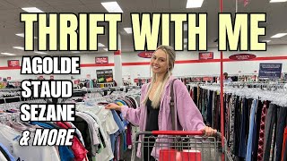 Thrifting at FIVE Thrift Stores  Thrift with Me  See All the Scores [upl. by Yekcor228]