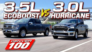 New Ram 1500 Hurricane vs Ford F150 EcoBoost The Results Are WAY Closer Than You Might Think [upl. by Nagem135]