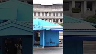 “Joint Security Area JSA”  Panmunjom Korean Demilitarized Zone DMZ South Korea 7 Nov 2015 [upl. by Boudreaux]