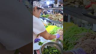 Auntie makes delicious colorful noodles in Thailand streetfood Shorts [upl. by Packton992]