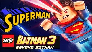 LEGO BATMAN 3 BEYOND GOTHAM Walkthrough Part 8 UNLOCK SUPERMAN Gameplay PS4 XBOX PC [upl. by Kynthia]